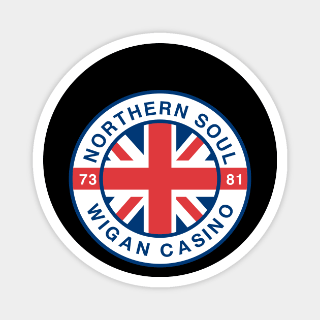 Wigan Casino Northern Soul Magnet by RussellTateDotCom